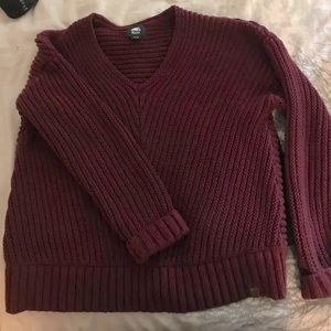 Roots knitted sweater